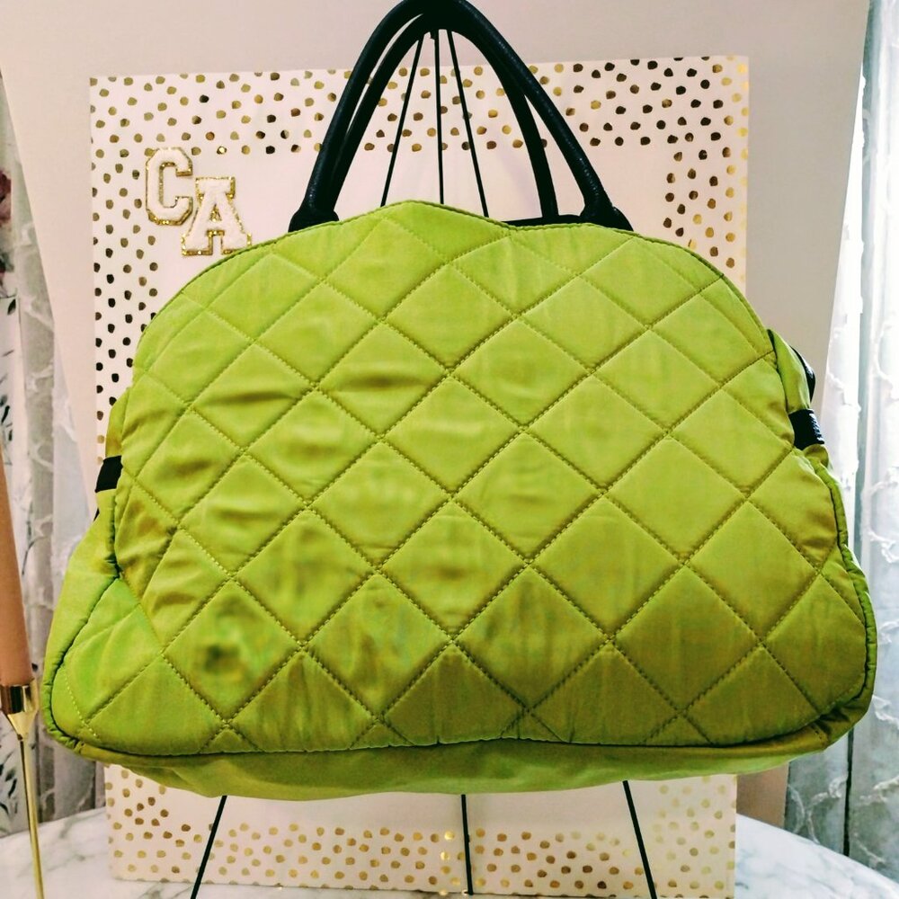 STEVE MADDEN NEON GREEN TOTE - Picture 12 of 12